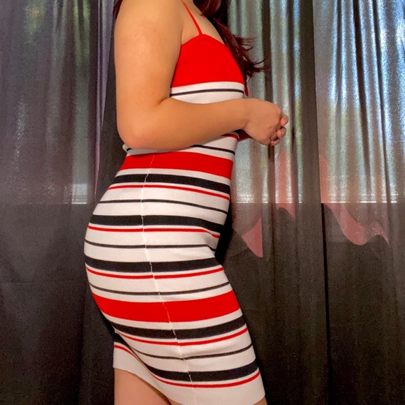Fashion nova vintage striped dress - Picture 2 of 3
